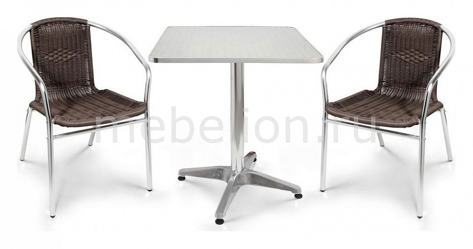 

Набор уличный LFT-3099B/T3125-60x60 Brown 2Pcs