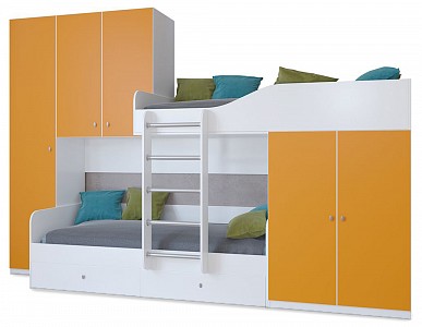 Кровать в детскую комнату Лео RVM_LEO-35-4