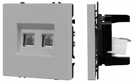 Розетка телефонная RJ-11 без рамки NOBE 061890(1)