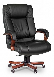 Кресло для руководителя T-9925Walnut/BLACK
