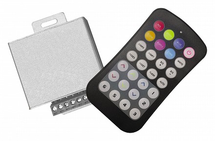 Контроллер-регулятор цвета RGB с пультом ДУ  240Вт 12В BT621