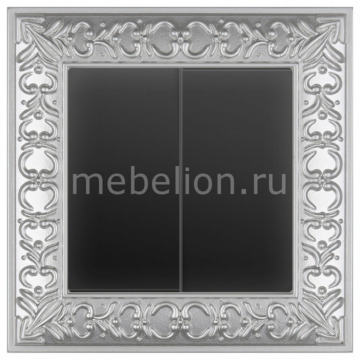 

Выключатель проходной двухклавишный Antik (Черный матовый) WL08-SW-2G-2W-LED+WL08-SW-2G-2W, Antik (Черный матовый) WL08-SW-2G-2W-LED+WL08-SW-2G-2W
