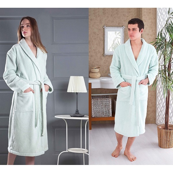 

Халат унисекс (XL) Mora, Светло-зеленый, (XL) Mora