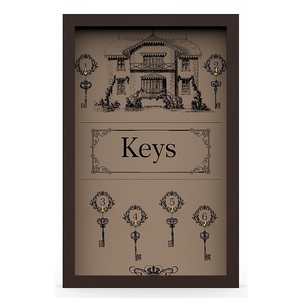фото Ключница (29х45 см) Keys KD-041-020 Дубравия