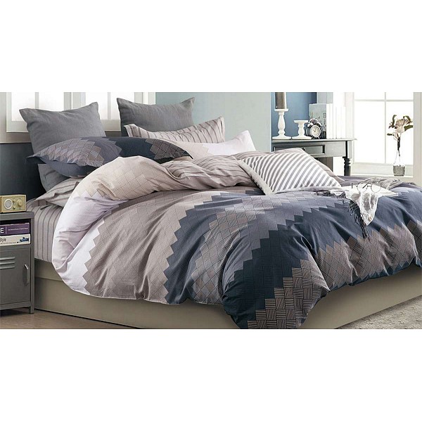 

Комплект евростандарт Satin lux, Satin lux, Бежевый;серый