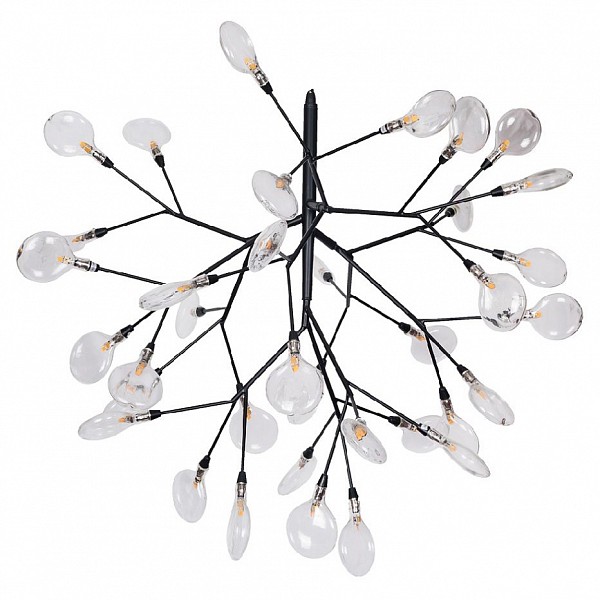 

Подвесная люстра Evita EVITA SP36 BLACK/TRANSPARENT, Evita EVITA SP36 BLACK/TRANSPARENT