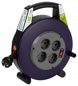 Удлинитель с выключателем  BPx-4e-3x1-10m