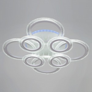 Потолочная люстра 09837-0.3-4+4A WH (RGB) (Италия)