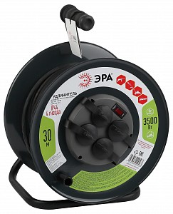 Удлинитель  RMx-4es-3x1.5-30m-IP44(KG)