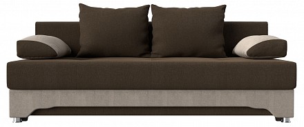 Прямой диван Ник-2 еврокнижка, рогожка