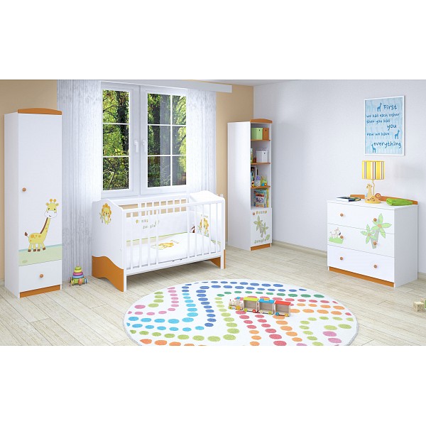 

Гарнитур для детской Polini Basic Джунгли, Polini Basic Джунгли