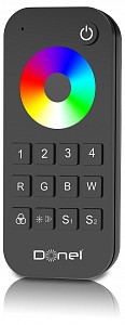 Пульт-регулятор цвета RGB кнопочный DN8HF NONEВт 3В DN18301RGBRC