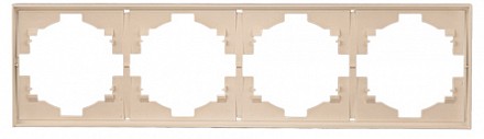 Рамка на 4 поста STRONG KR-78-0754-8