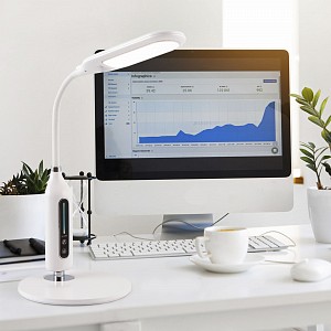 Настольная лампа офисная Soft 80503/1 белый 8W