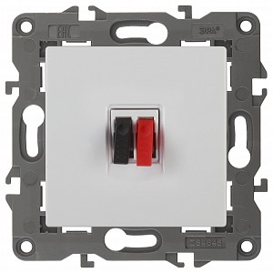 Розетка акустическая без рамки Эра Elegance 14-3111-01