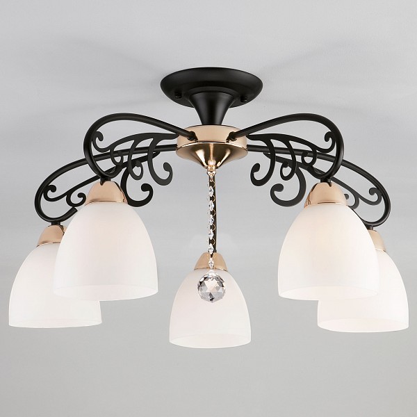 

Потолочная люстра Arabella 70087/5 черный/золото, Arabella 70087/5 черный/золото