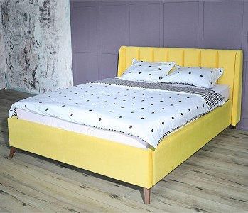 Кровать двуспальная Betsi с подъемным механизмом   коричневый