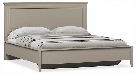 Кровать двуспальная Classic    глиняный серый