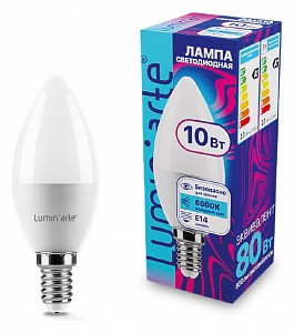 Лампа светодиодная [LED] Luminarte E14 10W 6500K