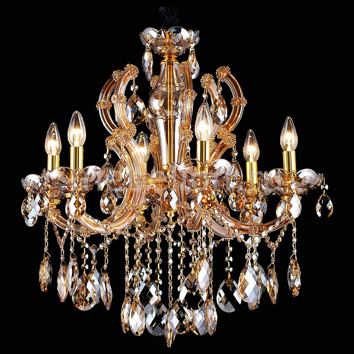

Подвесная люстра Napoli 10654/6C GOLD, BRANDY
