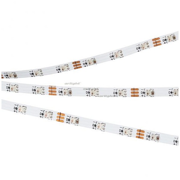 

Лента светодиодная [2 м] SPI-2000-2020-90 5V Cx1 RGB (4mm, 14.4W/m, IP20) 028264, SPI-2000-2020-90 5V Cx1 RGB (4mm, 14.4W/m, IP20) 028264