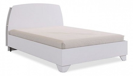 Полутораспальная кровать Виктория-1  белое дерево  
