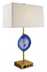 Настольная лампа декоративная Blue Agate 43,324