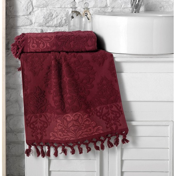 

Полотенце для лица (40x60 см) OTTOMAN, Бордовый, (40x60 см) OTTOMAN