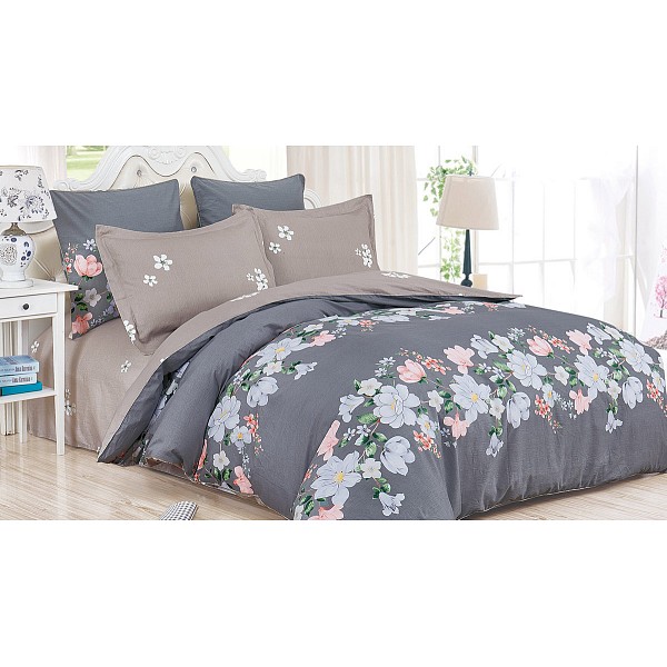 

Комплект полутораспальный Satin de' Luxe, Коричневый;серый, Satin de' Luxe