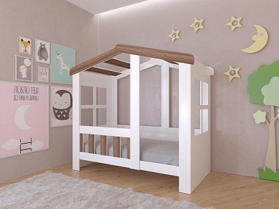 Односпальная кровать для детской комнаты Астра RVM_ASTRAD-35-3