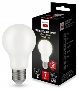 Лампа светодиодная [LED] Imperiumloft E27 7W 2700K