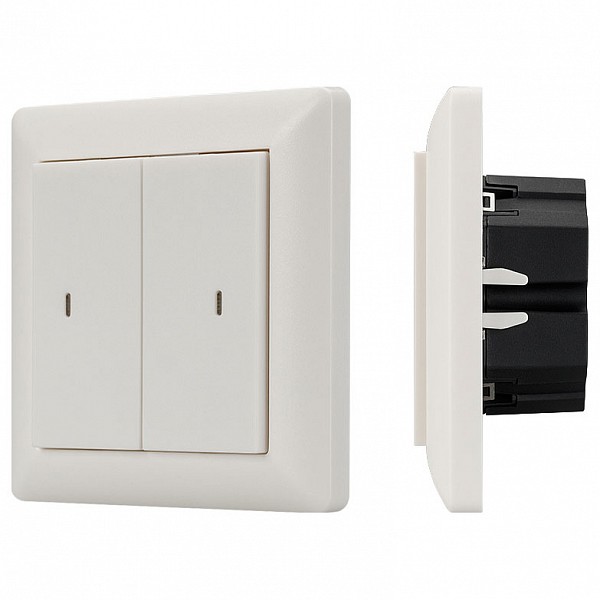 

Диммер клавишный Knob SR-KN0200-IN White (KNX, DIM), Knob SR-KN0200-IN White (KNX, DIM)