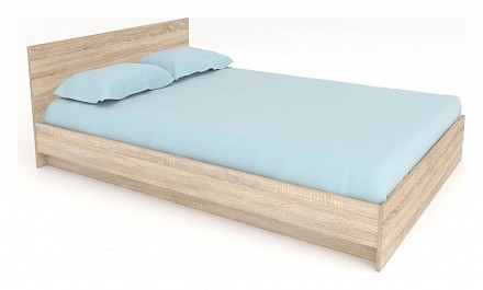 Полутораспальная кровать Марина  дуб сонома  