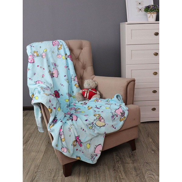 

Плед детский (110x140 см) TF FN, Ментоловый, (110x140 см) TF FN