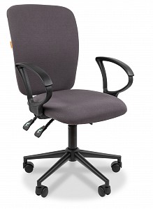 Компьютерное кресло Chairman 9801 Black, серый T13, ткань