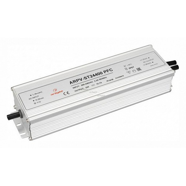 

Блок питания ARPV-ST24400 PFC 400Вт 24В 026810, ARPV-ST24400 PFC 400Вт 24В 026810