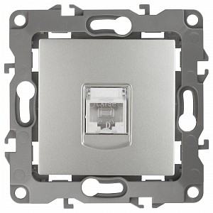 Розетка Ethernet RJ-45 без рамки Эра 12 12-3107-03