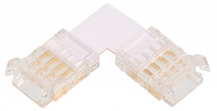 Соединитель лент угловой жесткий  WLS-4PIN-RGB-10MM-L Соединитель лент угловой жесткий  WLS-4PIN-RGB-10MM-L