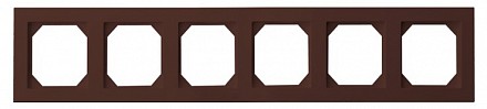 Рамка на 6 постов EPSILON 28-1501