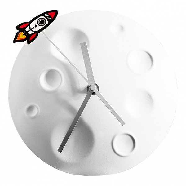 

Настенные часы (20 см) Rocket Moon SK CLOCKMOON1, Белый, (20 см) Rocket Moon SK CLOCKMOON1