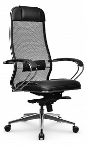 Кресло SL-1.041 MPES, черный, сетка, экокожа
