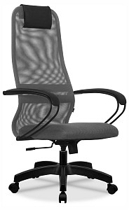 Кресло офисное SU-B-8, светло-серый, сетка