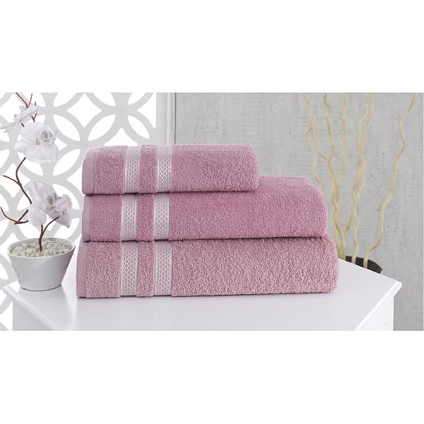 

Полотенце для лица (50x100 см) PETEK, Грязно-розовый, (50x100 см) PETEK