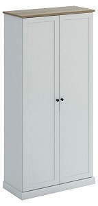 Шкаф 2-х дверный Caprio (белый) 
