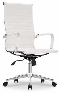Кресло офисное Reus, белый, экокожа