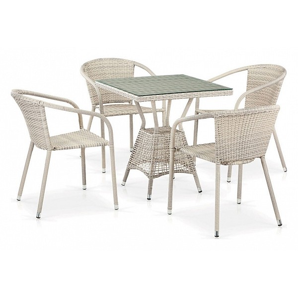 

Набор уличный T706/Y137C-W85 4Pcs Latte, T706/Y137C-W85 4Pcs Latte
