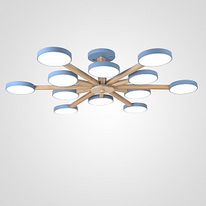 Люстра на штанге TURNA Blue TURNA-B01 (Китай)
