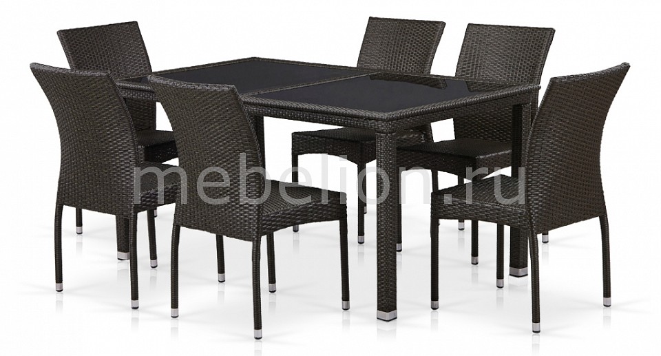 

Набор уличный T246A/Y380A-W53 Brown 6Pcs, T246A/Y380A-W53 Brown 6Pcs