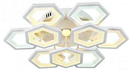 Потолочная светодиодная люстра с пультом д/у Hexagon ESC_10236_9LED