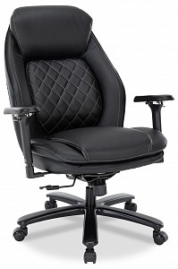 Кресло офисное Chairman CH403, черный, экокожа